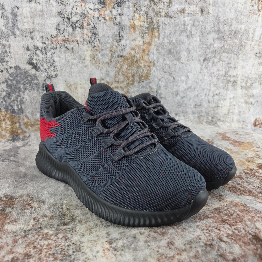 CALTO Q218 Ultra Lightweight Sporty Sneakers Mens‎ 7 Gray Elevator Shoe Athletic